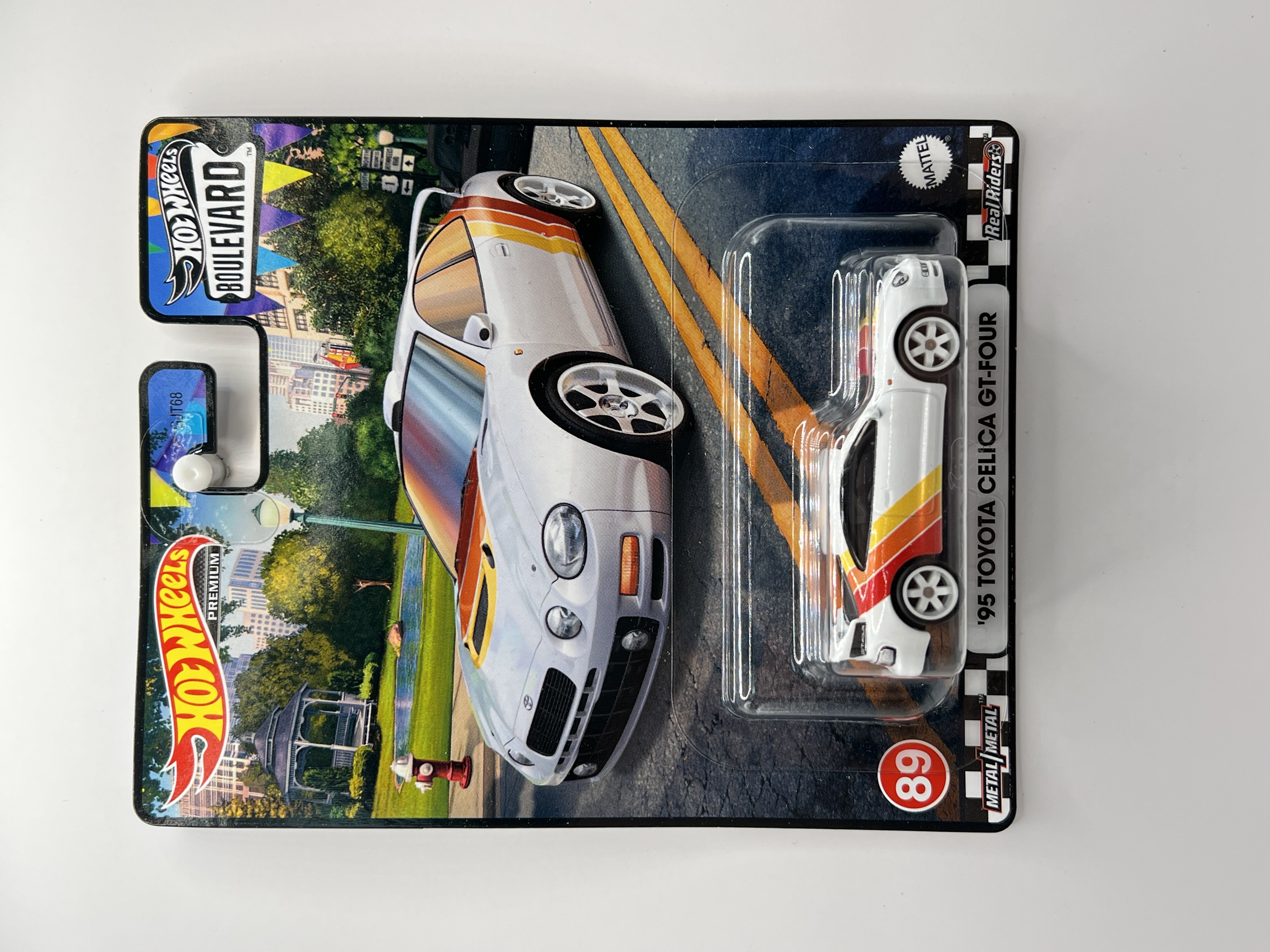 Hot Wheels Premium '95 Toyota Celica GT-Four Boulevard 89
