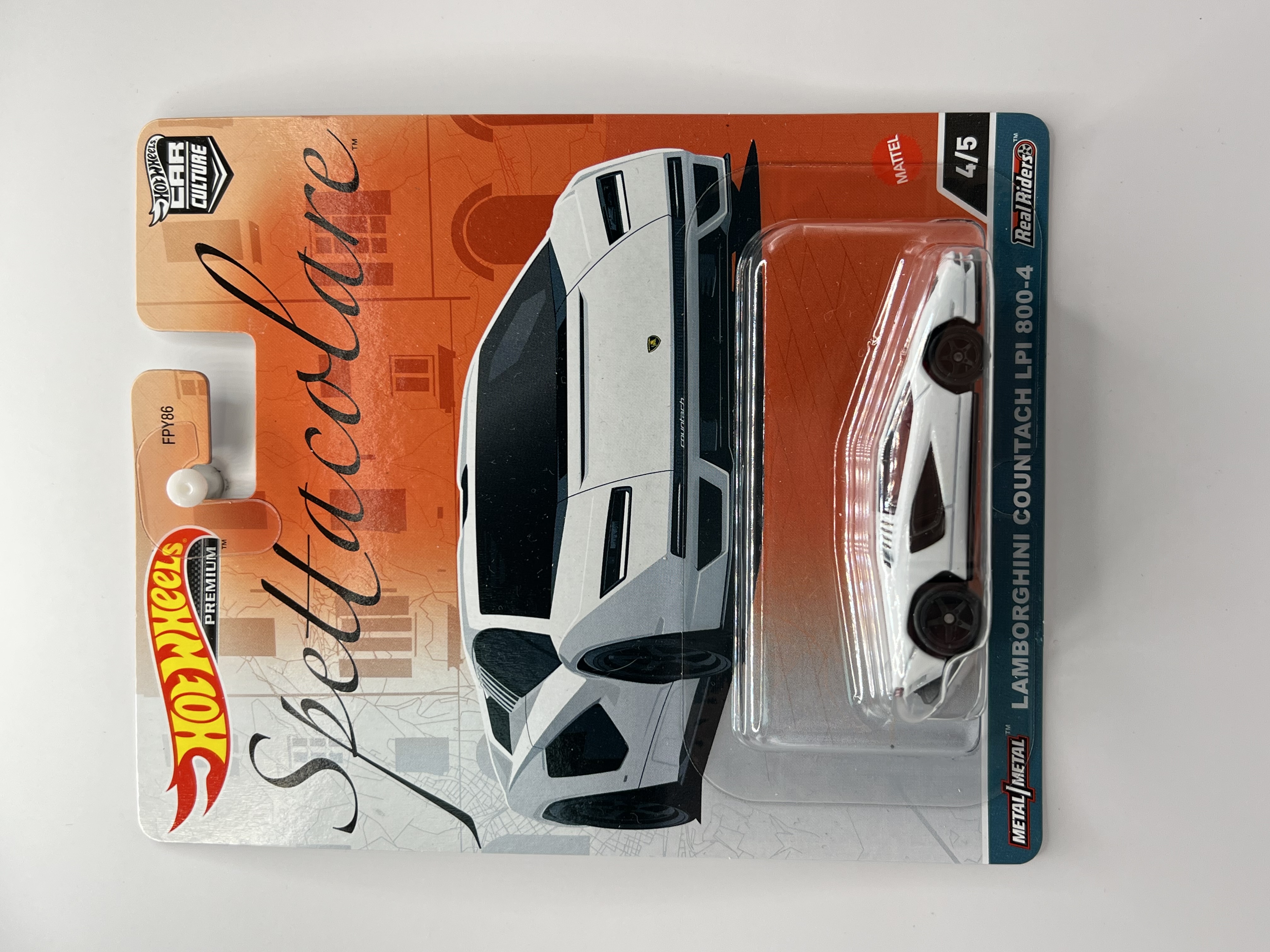 Hot Wheels Premium Lamborghini Countach LPI 800-4 Spettacolare 4/5