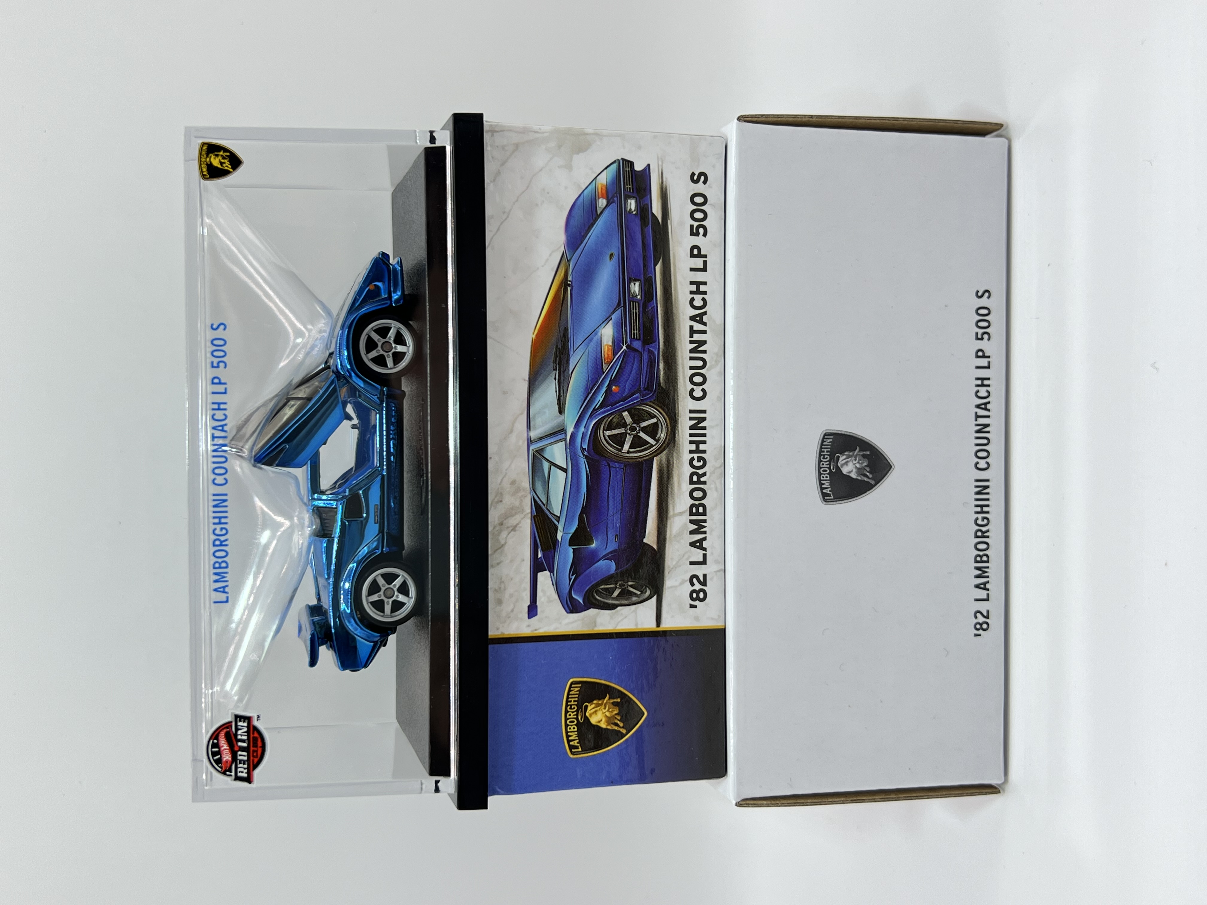 Hot Wheels RLC '82 Lamborghini Countach LP500 S Blue