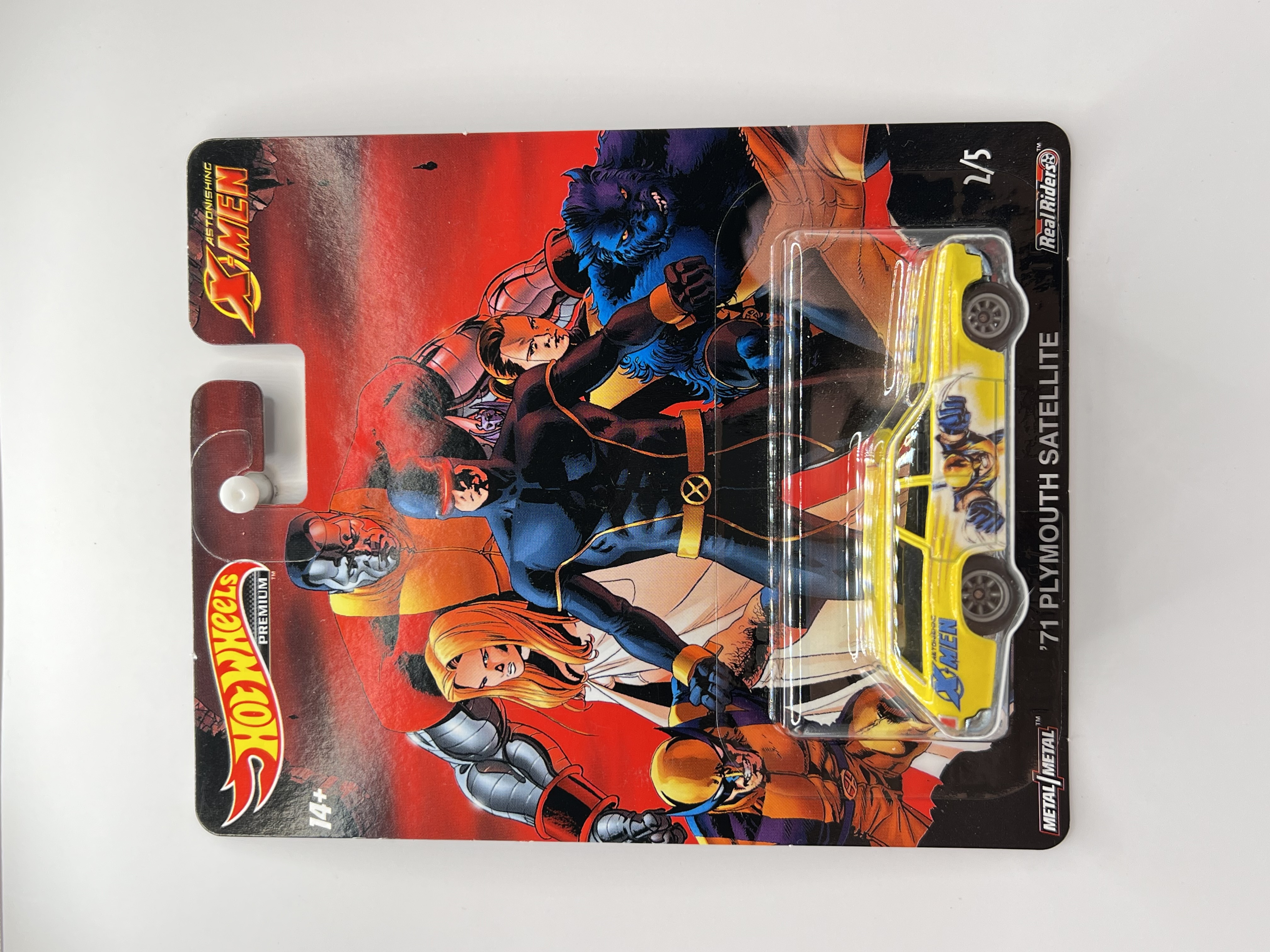 Hot Wheels Premium '71 Plymouth Satellite X-Men 2/5