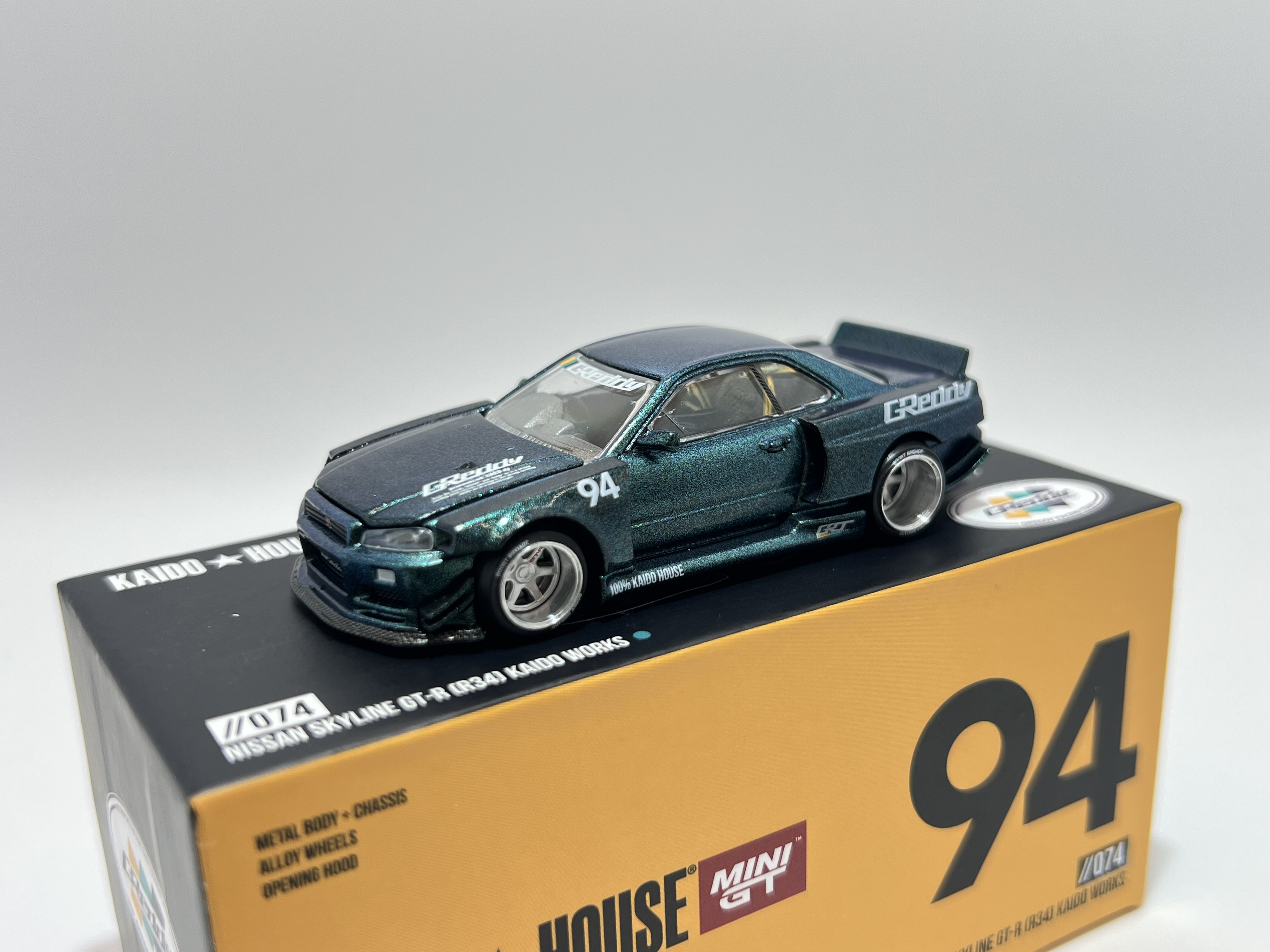 Kaido House 074 - Nissan Skyline GT-R (R34) Kaido Works GReddy V1 - VADA!