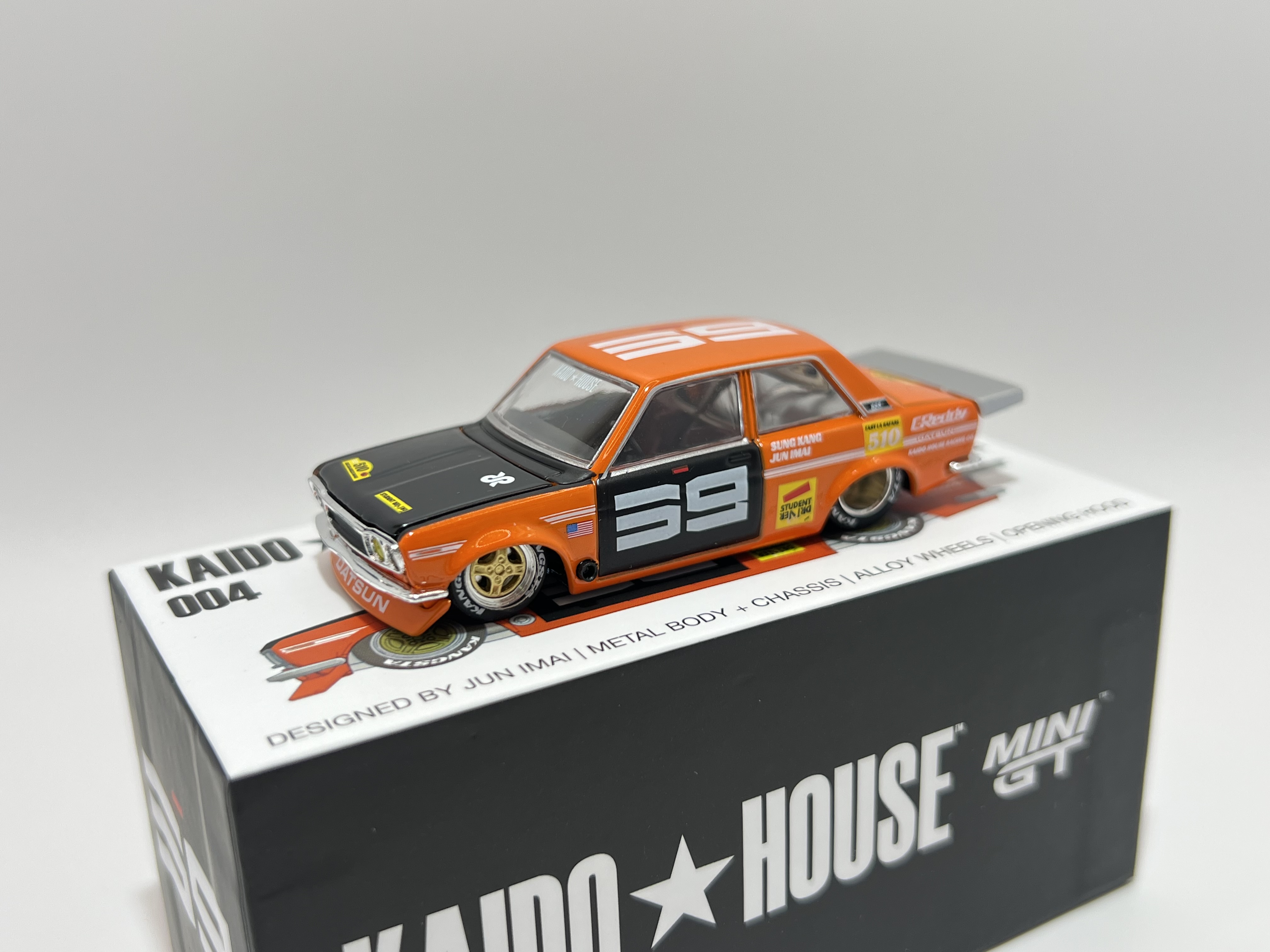 Kaido House 004 - Datsun 510 Pro Street SK510 Orange