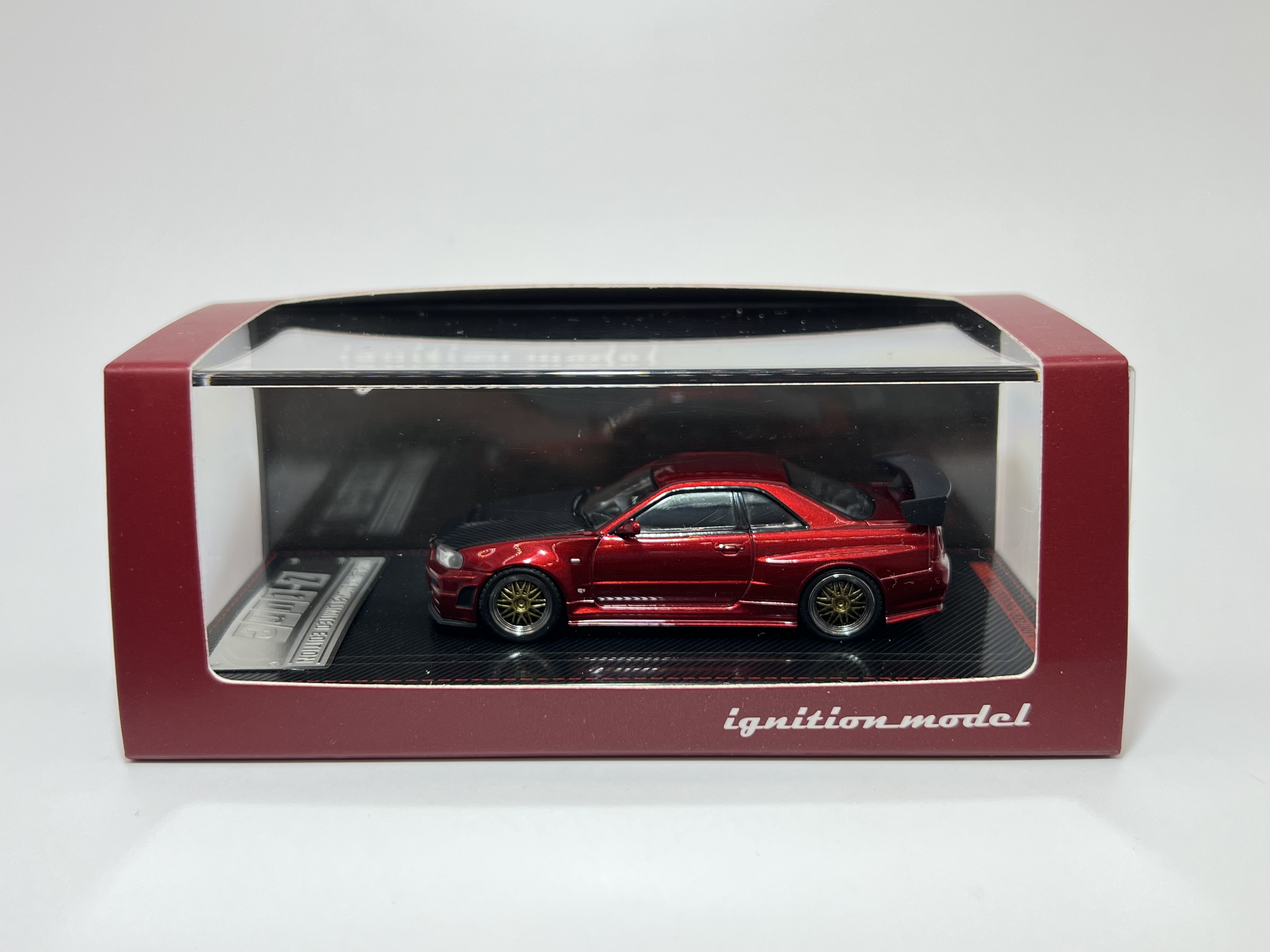 Ignition Model - Nissan Skyline R34 GT-R NISMO Z-Tune Red Metallic