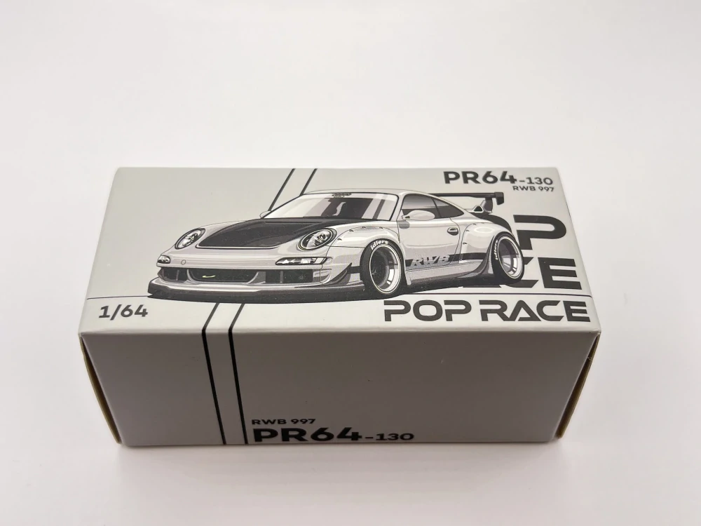 Pop Race PR64-130 - RWB 997 Silver