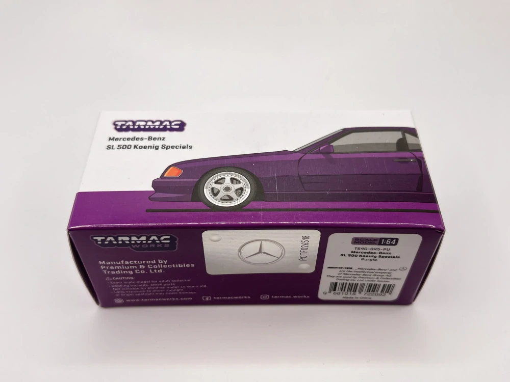 Tarmac Works - Mercedes-Benz SL500 Koenig Specials Purple