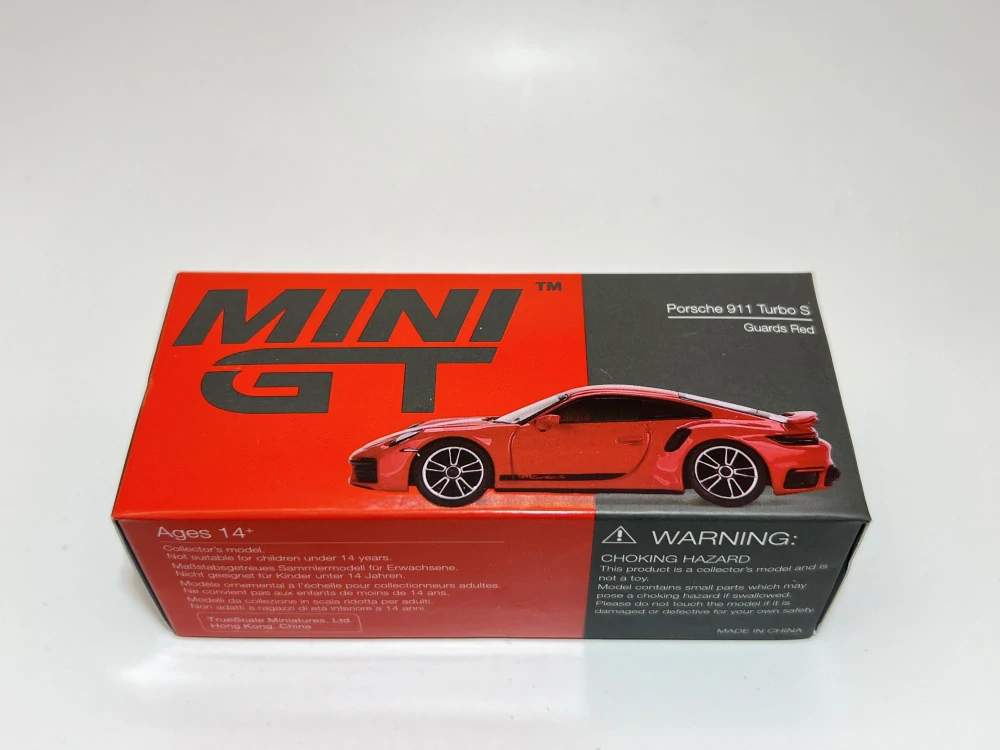 Mini GT 423 - Porsche 911 Turbo S Guards Red