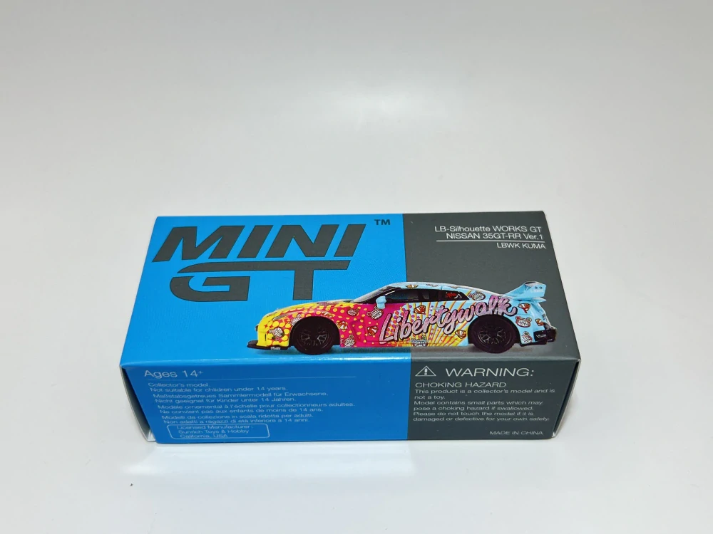 Mini GT 742 - LB-Silhouette Works GT Nissan R35 GT-R Ver.1 LBWK Kuma