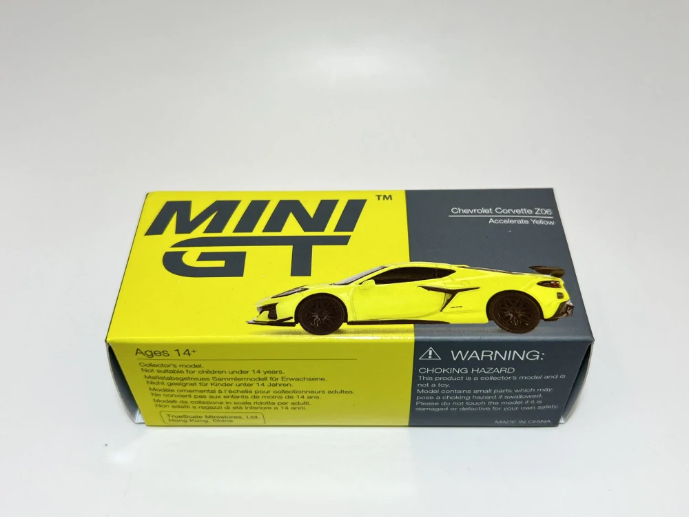 Mini GT 441 - Chevrolet Corvette Z06 Accelerate Yellow