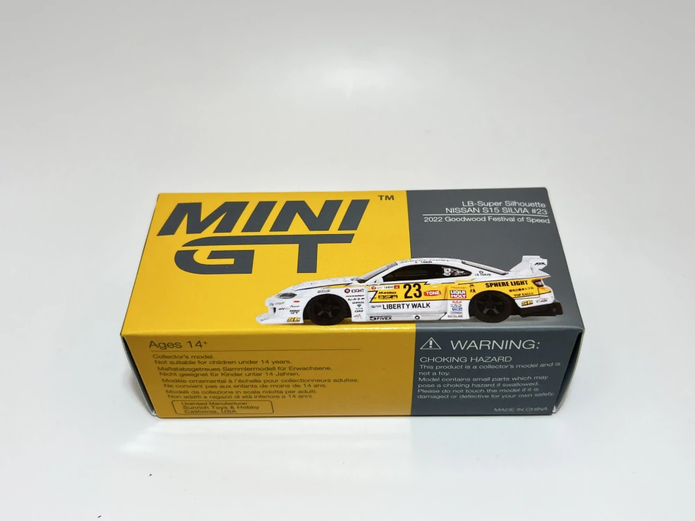 Mini GT 618 - LB-Super Silhouette Nissan S15 Silvia #23 2022 Goodwood Festival of Speed LBWK