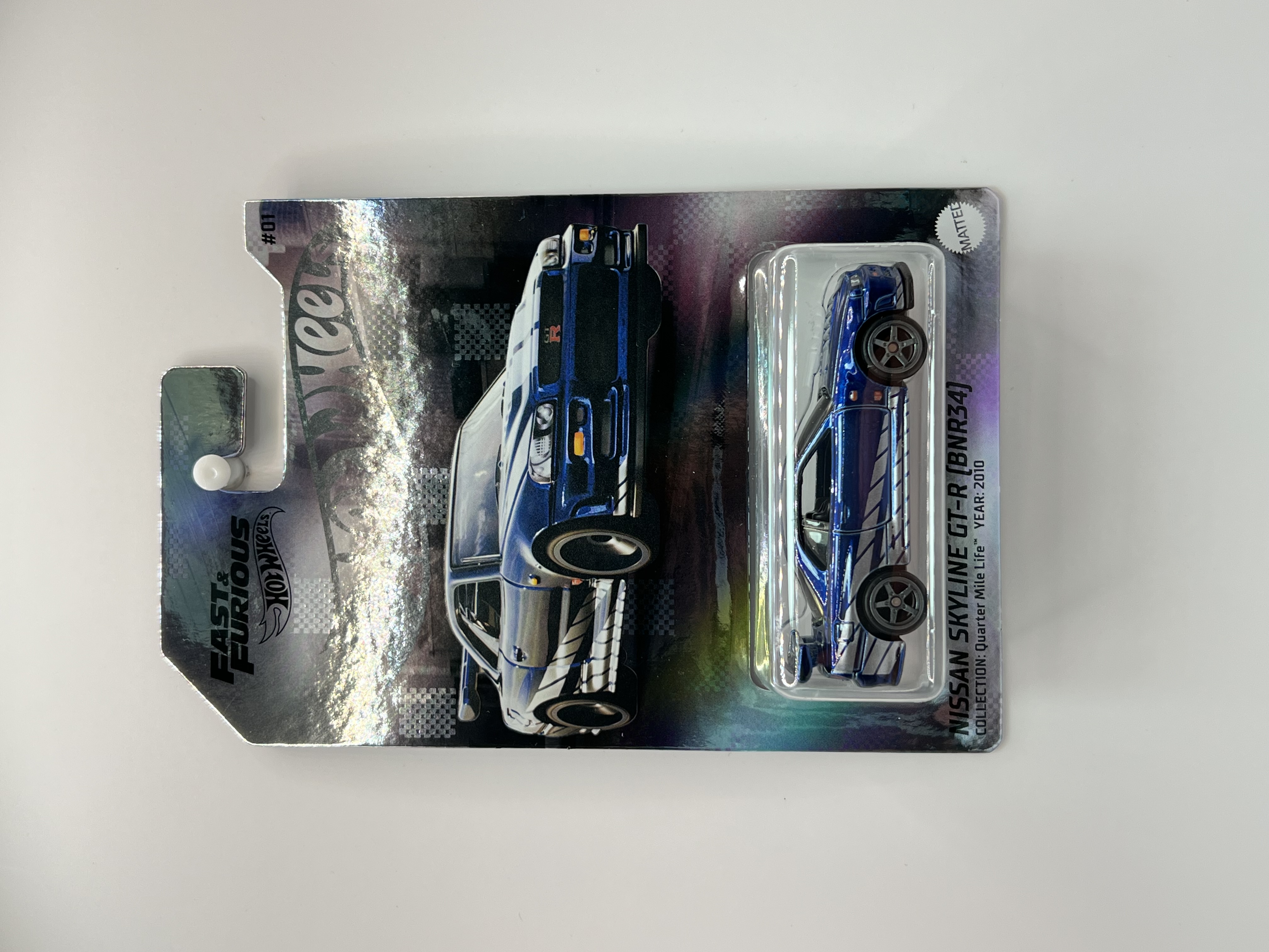 Hot Wheels NFT Nissan Skyline GT-R R34 F&F