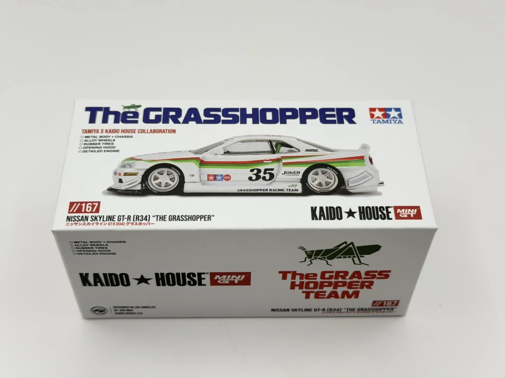 Kaido House 167 - Nissan Skyline GT-R R34 "The Grasshopper"