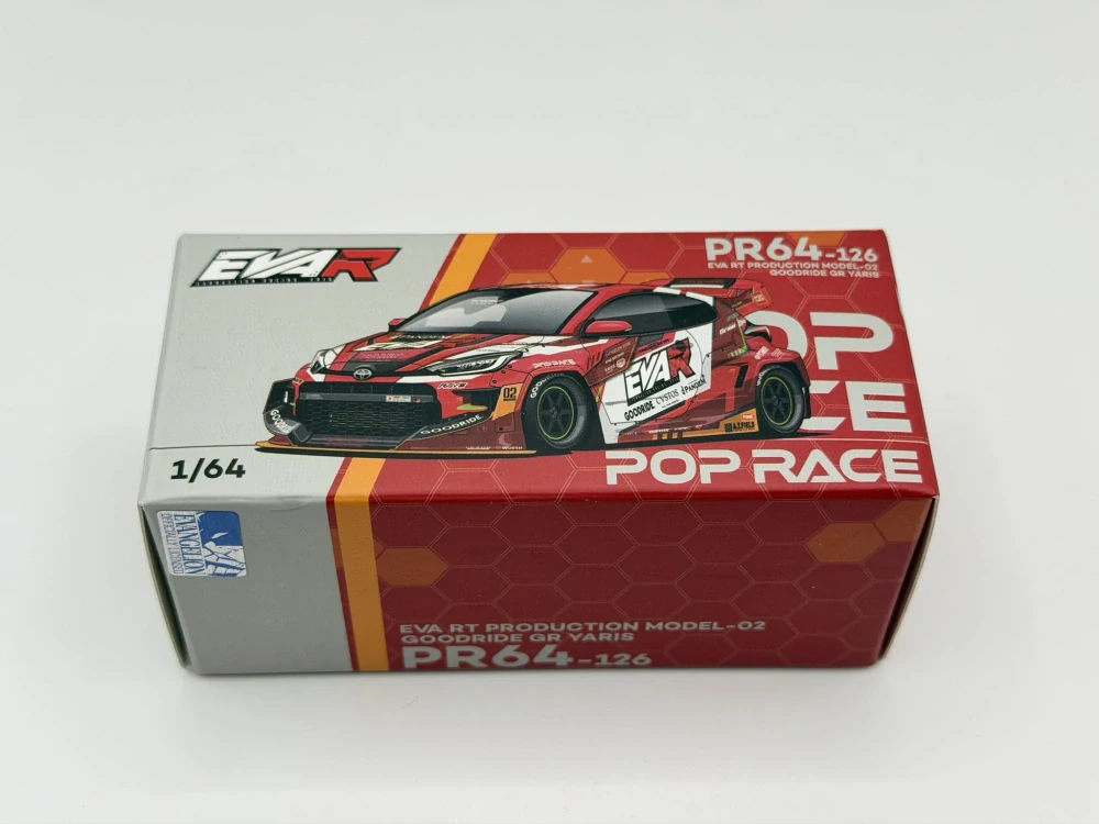 Pop Race PR64-126 - Pandem Toyota GR Yaris Red