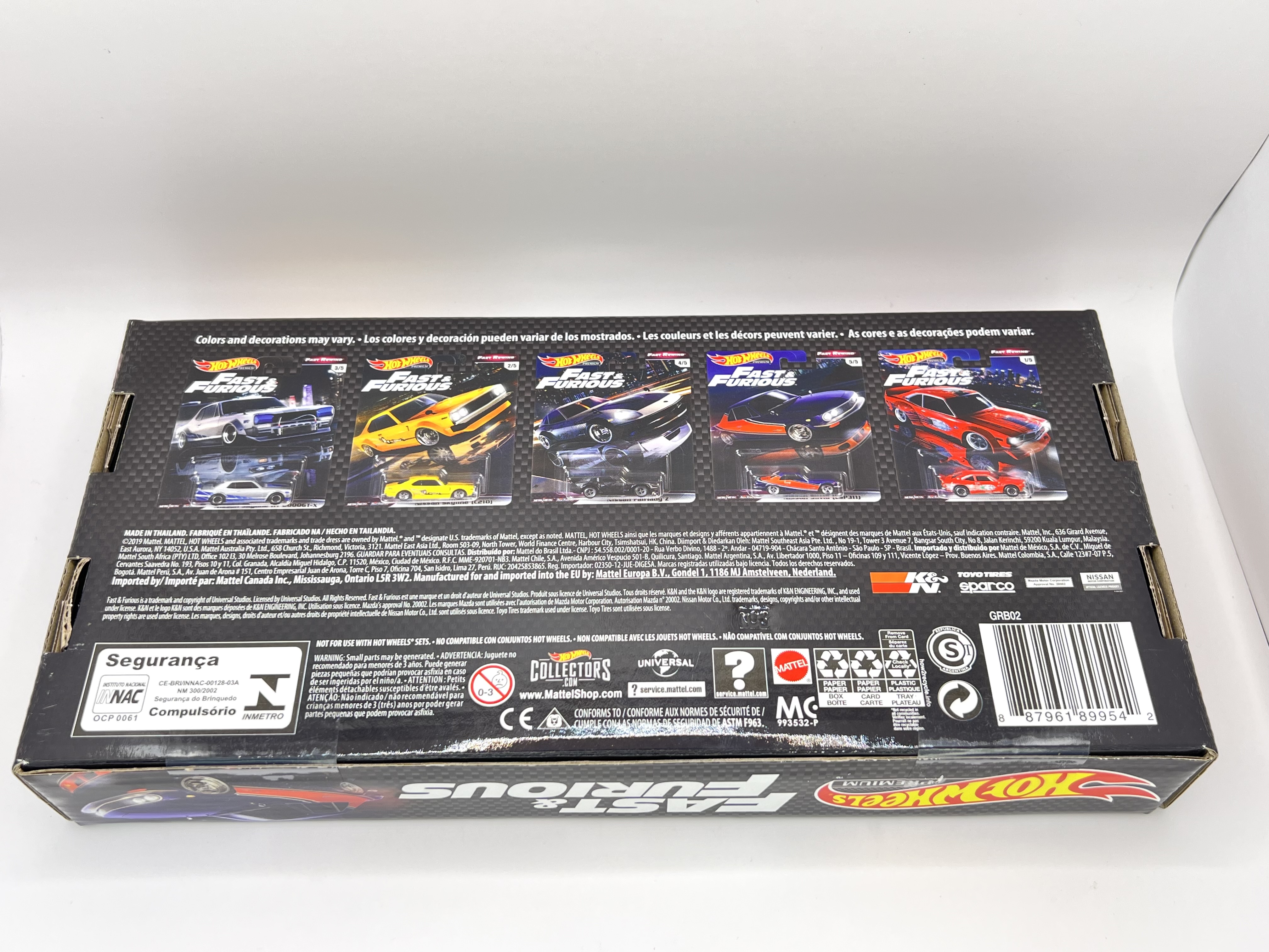 Hot Wheels Premium 5-Car SET Fast & Furious 2020