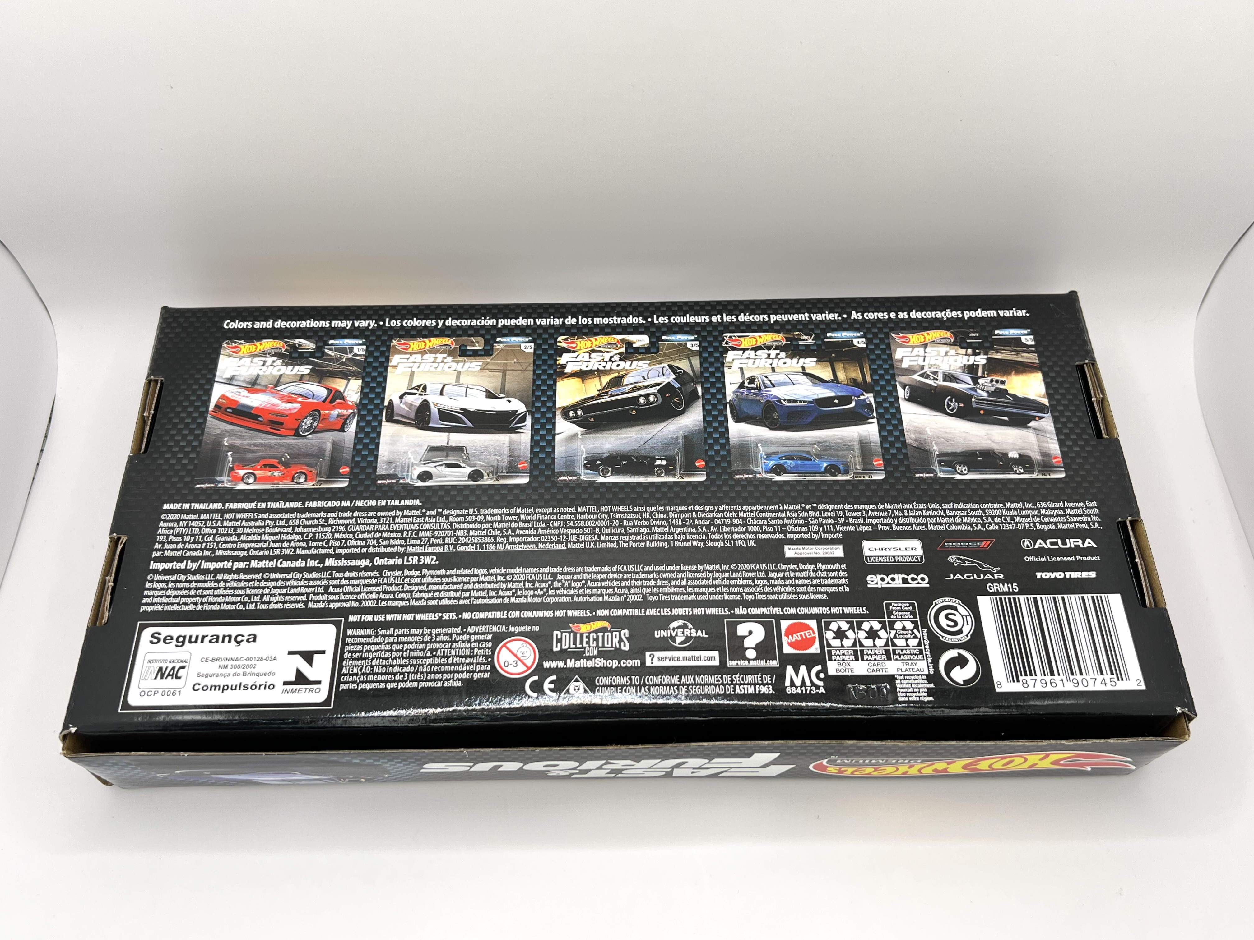 Hot Wheels Premium 5-Car SET Fast & Furious 2020