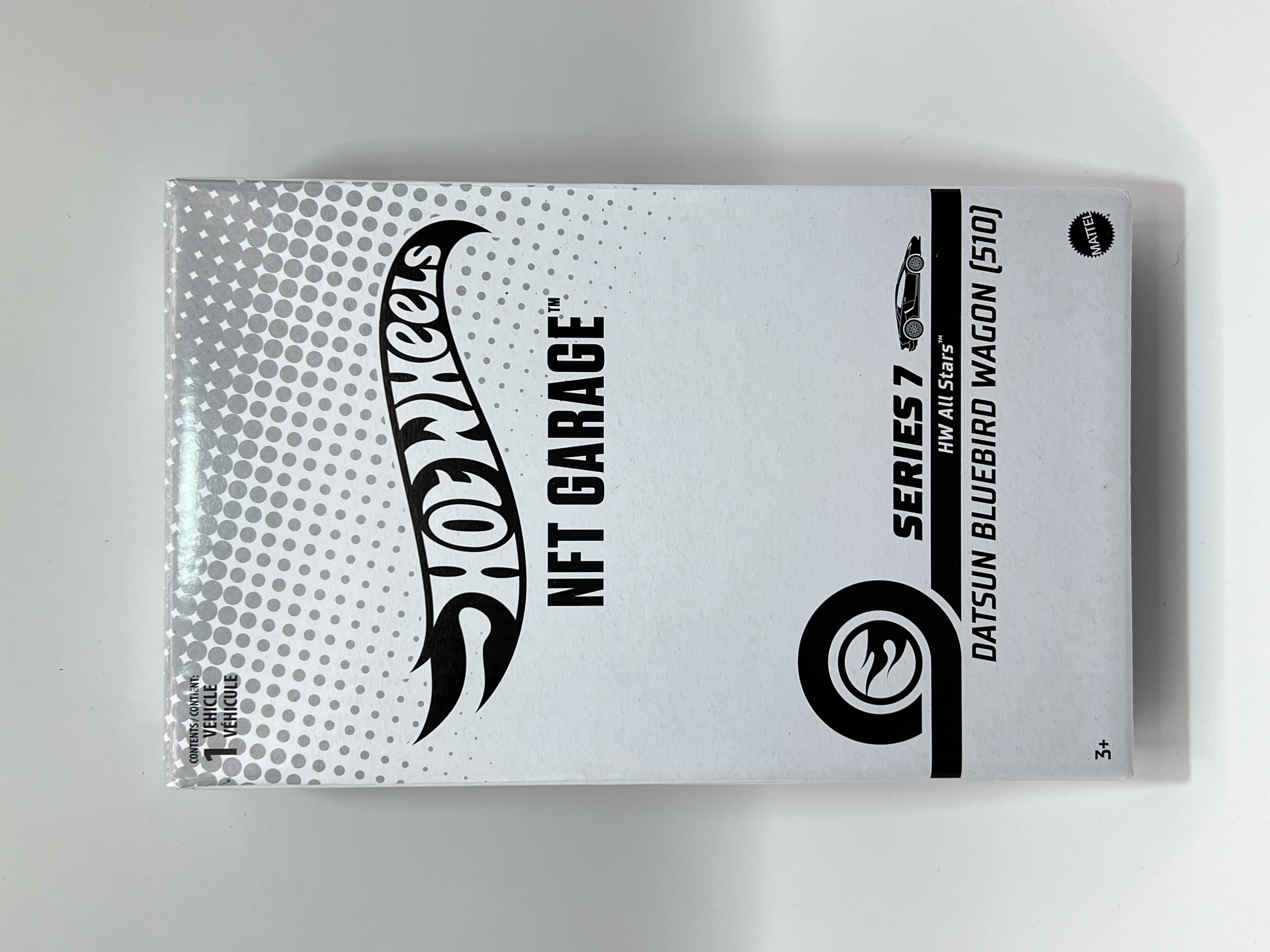 Hot Wheels NFT Datsun Bluebird Wagon (510) 