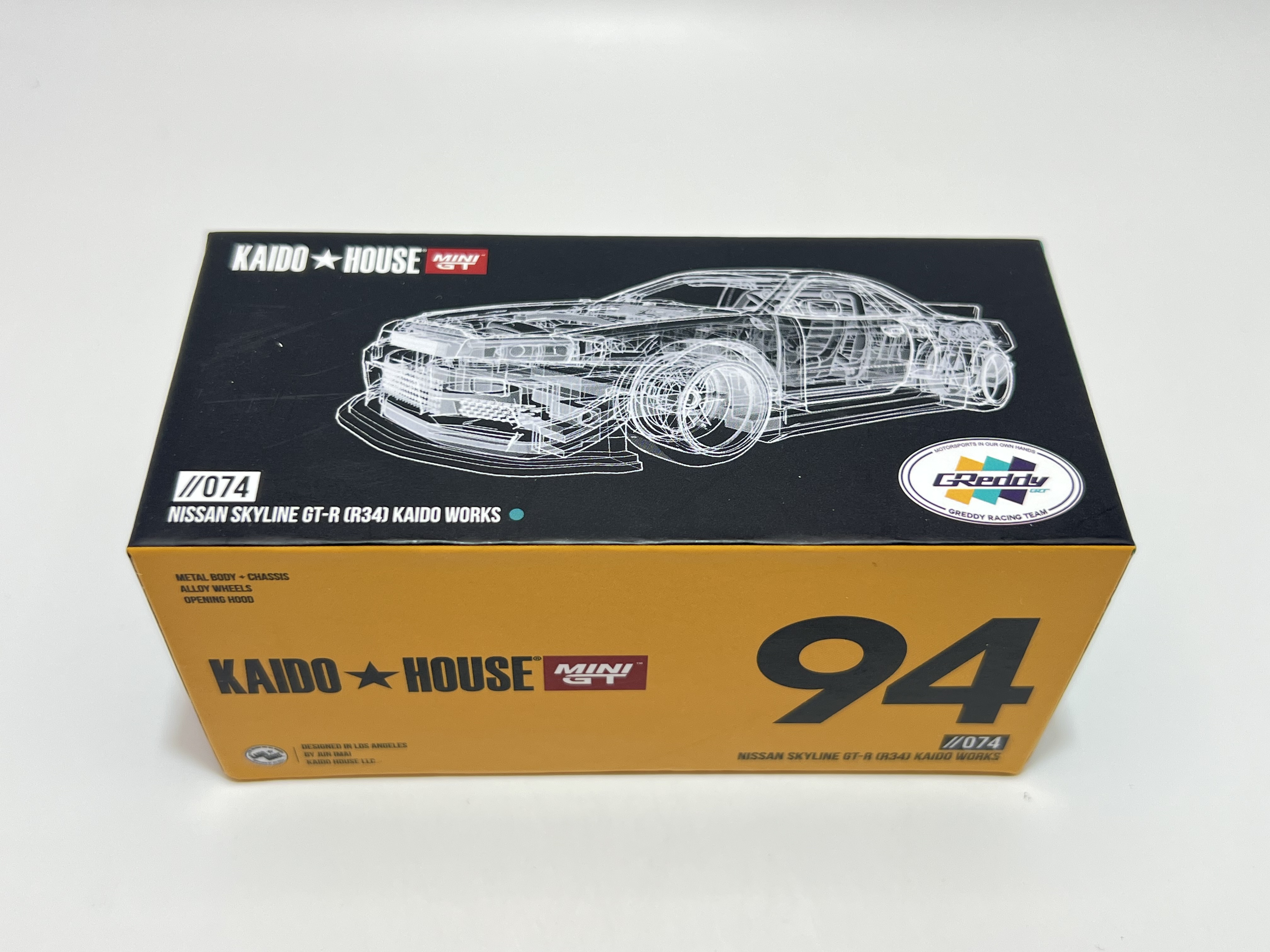 Kaido House 074 - Nissan Skyline GT-R (R34) Kaido Works GReddy V1 - VADA!