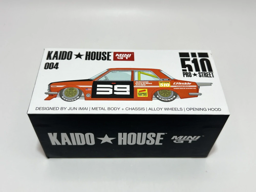 Kaido House 004 - Datsun 510 Pro Street SK510 Orange