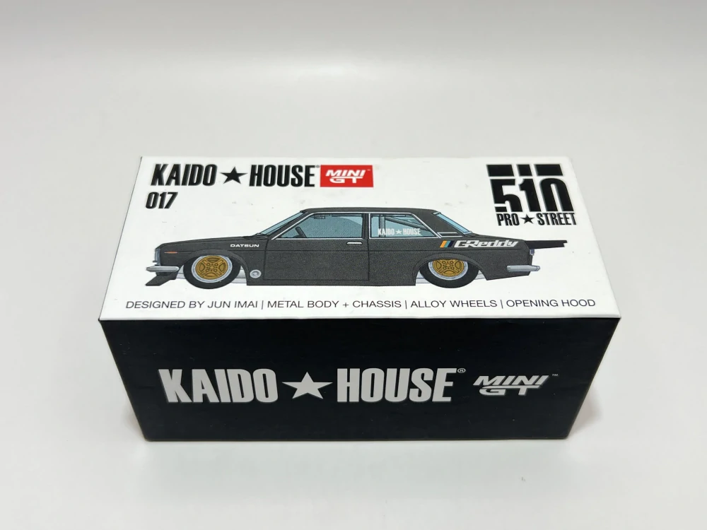 Kaido House 017 - Datsun 510 Pro Street GReddy Gun Metal Grey