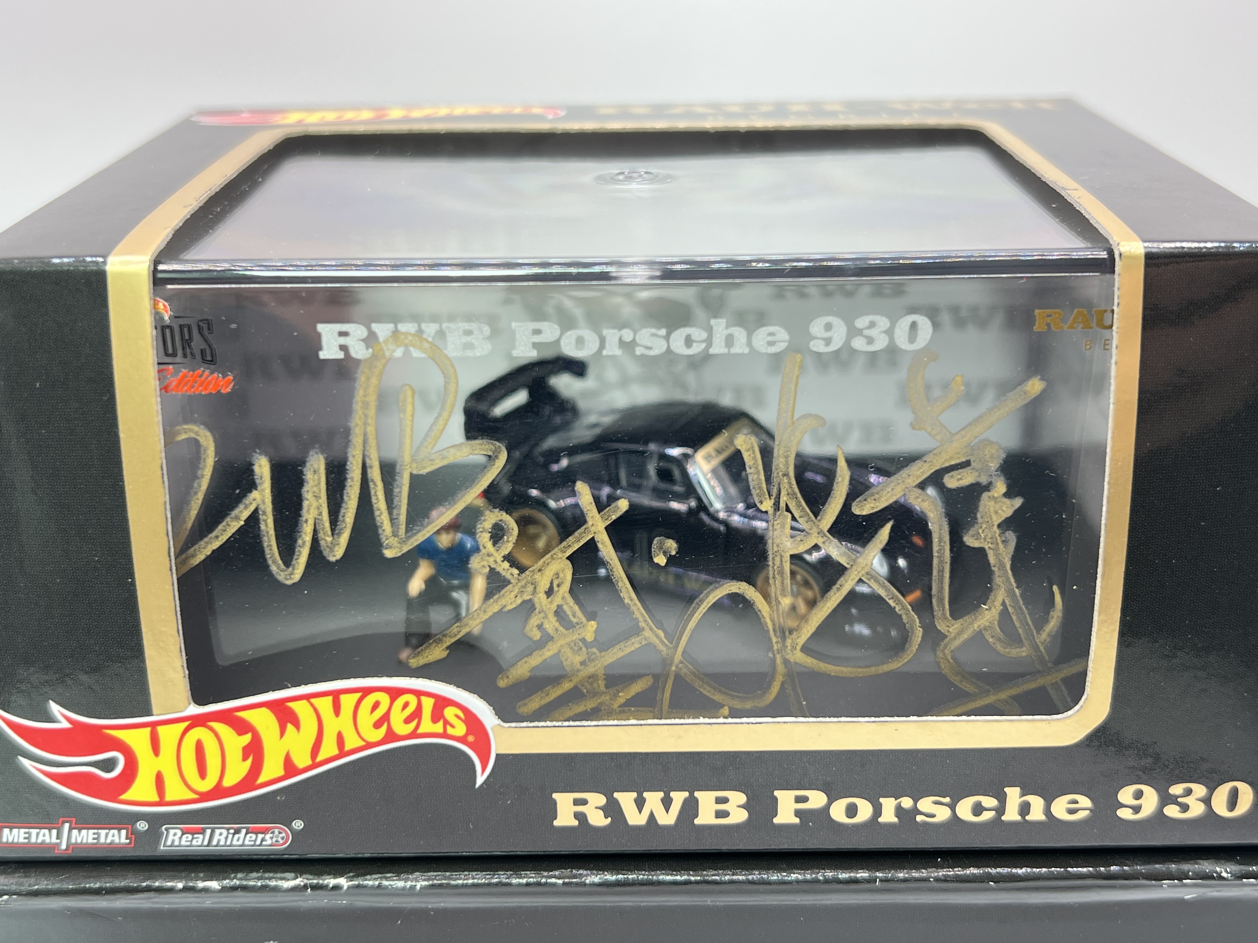 Hot Wheels RLC Diorama RWB Porsche 930,Akira Nakai-PODEPSÁNO!