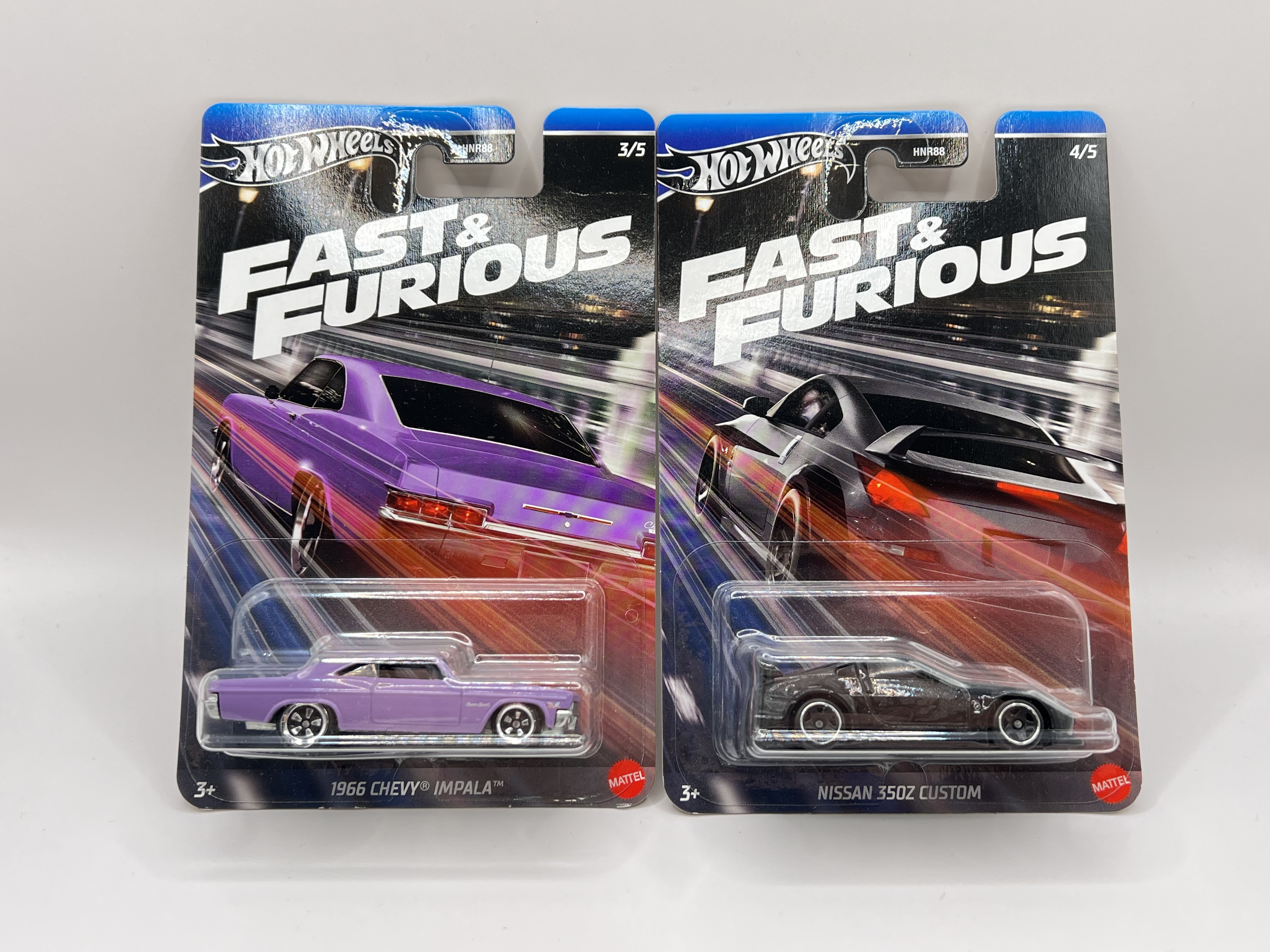 Hot Wheels Fast & Furious SET 1-5/5