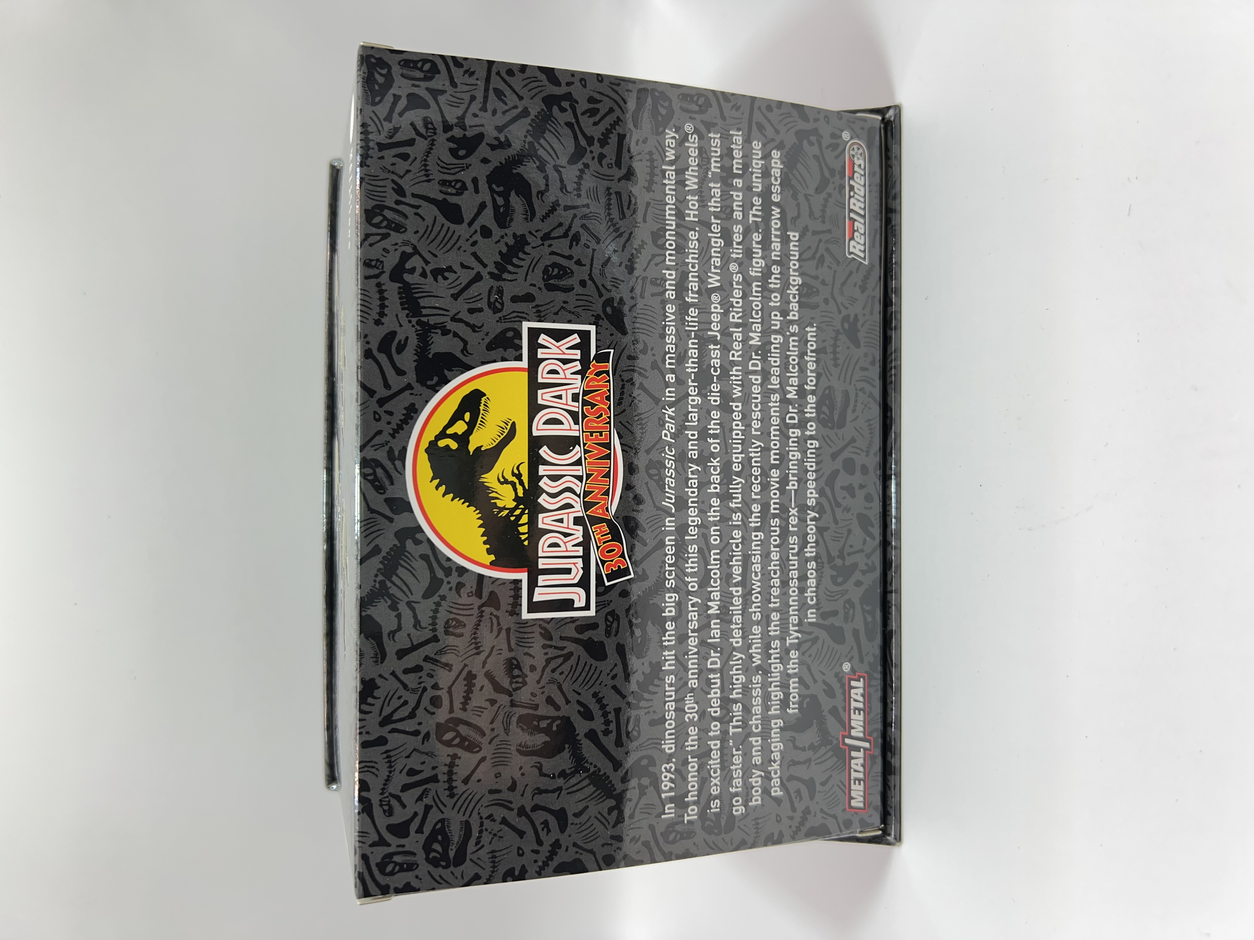 Hot Wheels RLC Jurassic Park Jeep Wrangler & DR. IAN MALCOLM  30Th Aniversarry
