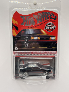 Hot Wheels RLC 1993 Ford Mustang Cobra R Black