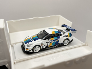 Tarmac Works - Nissan GT-R Nismo GT3 GReddy + Truck