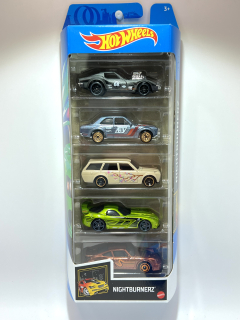 Hot Wheels 5-Pack NIGHTBURNERZ