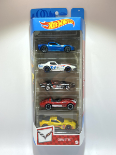 Hot Wheels 5-Pack CORVETTE