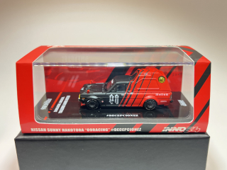 Inno64 - Nissan Sunny Hakorota "09RACING" Decepcionez + Key chain gift