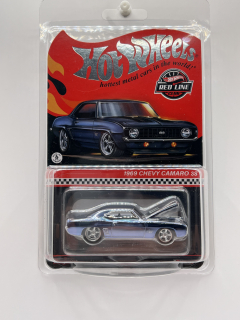 Hot Wheels RLC 1969 Chevy Camaro SS Blue