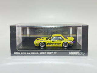 Inno64 - Nissan Silvia S13 V2 "Pandem / Rocket Bunny " Light Yellow