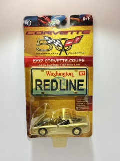 Racing Champions - 1997 Corvette Coupe Silver