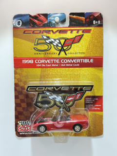 Racing Champions - 1998 Corvette Convertible Red