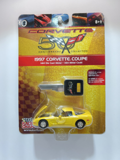 Racing Champions - 1997 Corvette Coupe Yellow