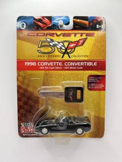 Racing Champions - 1998 Corvette Convertible Black