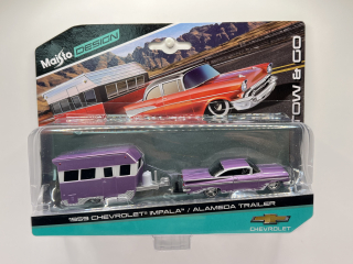 Maisto - 1959 Chevrolet Impala / Alameda Trailer