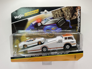 Maisto - Elite Transport Ramp Truck / 1969 Oldsmobile 442