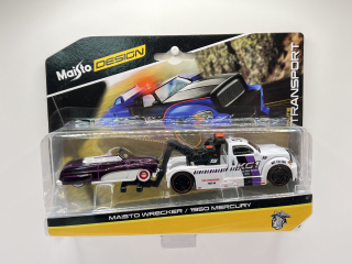 Maisto - Elite Transport Maisto Wrecker / 1950 Mercury