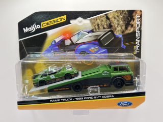 Maisto - Elite Transport Ramp Truck / 1993 Ford SVT Cobra