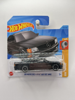 Hot Wheels '89 Mercedes-Benz 560 SEC AMG Black