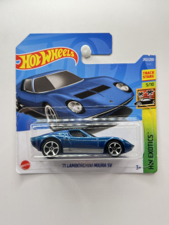 Hot Wheels '71 Lamborghini Miura SV Blue