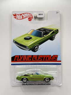 Hot Wheels '70 Plymouth Barracuda Flying Customs