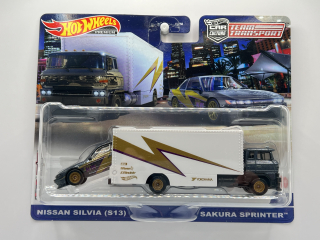 Hot Wheels Premium Team Transport #52 Nissan Silvia S13
