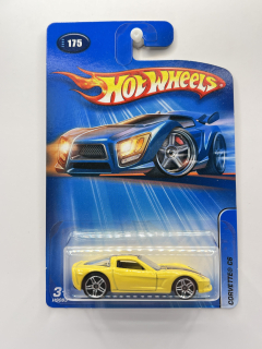 Hot Wheels Corvette C6 Yellow