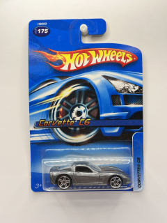 Hot Wheels Corvette C6 Grey