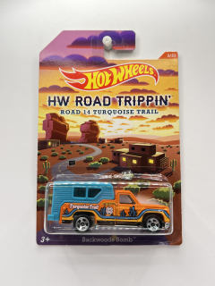 Hot Wheels Backwoods Bomb HW Road Trippin' - POŠKOZENÝ OBAL
