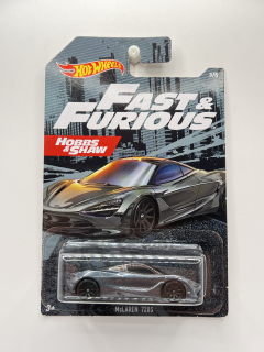 Hot Wheels McLaren 720S Fast & Furious Hobs & Shaw