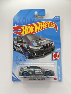 Hot Wheels 2018 Honda Civic Type R HKS