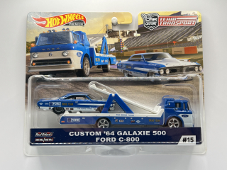 Hot Wheels Premium Team Transport #15 Custom '64 Galaxie 500